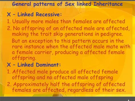 Ppt Sex Linked Inheritance Powerpoint Presentation Id5642487