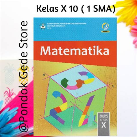 Download Kelas X 10 Sma 1 Kurikulum 2013 Revisi 2017 Matematika Buku
