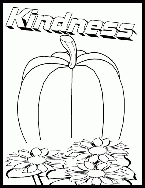 Kindness Coloring Pages - Coloring Home