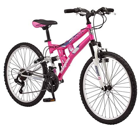 Mongoose Girls Exlipse Mountain Bike 24one Size Pink Dual