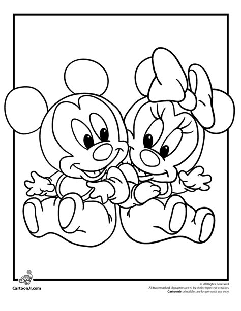Baby Disney Coloring Pages To Download And Print For Free