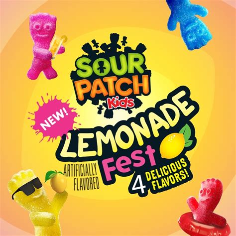 Sour Patch Kids Is Ready For Summer With Lemonade Fest