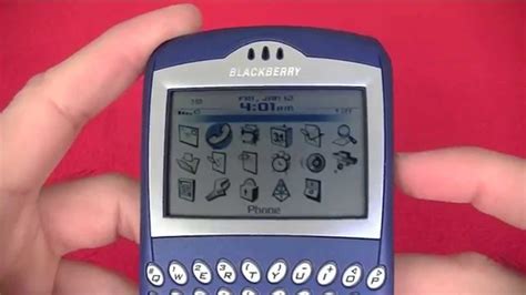 You are now being redirected to. Blackberry 7230, Smartphone launched in 2003 - YouTube