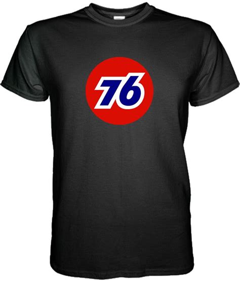 Union 76 Petrol Retro Logo T Shirt Oil Gas Station