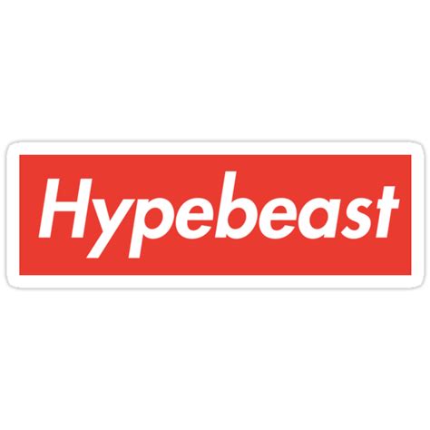 Hypebeast Stickers By Kingjoshuae Redbubble