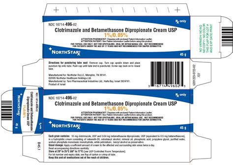 Clotrimazole Betamethasone Cream Package Insert