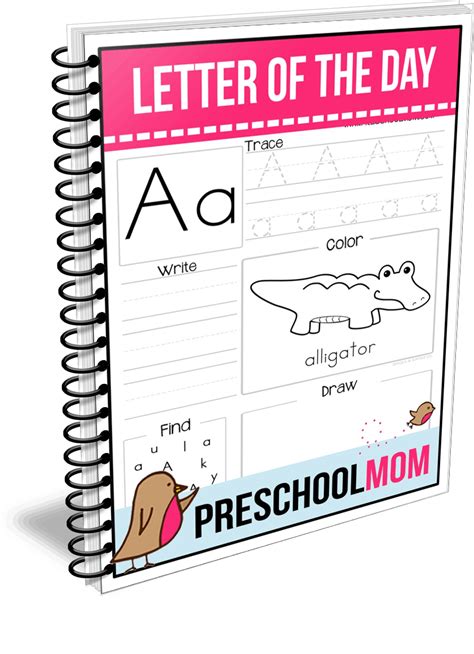 Letter of The Day Worksheets
