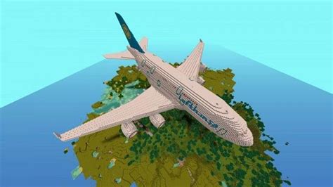 Minecraft Plane Map