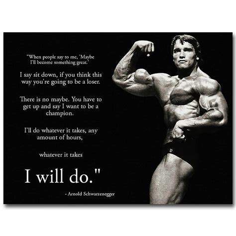 Arnold Schwarzenegger Quote Wallpaper