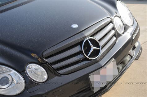 Mercedes Benz W211 Carbon Fiber Front Grille Jl Motoring