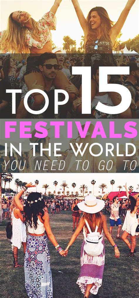 Top 15 Festivals In The World You Need To Go To Society19 Fun Festival Festivals Around The