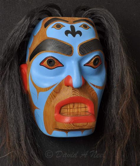 Northwest Coast Native Portrait Mask Northwest Coast Indians Native American Masks Northwest