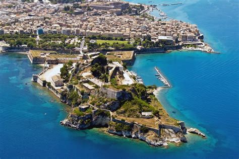 The Old Town Of Corfu From Above Travelling Greece