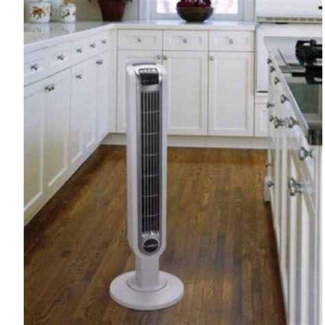 Lasko 36 In 3 Speed Oscillating Tower Fan With Remote Control And Ionizer Black Wayfair