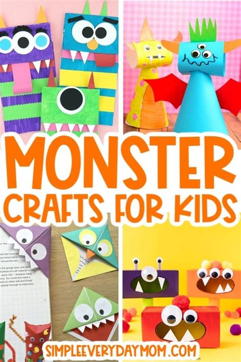 25 Monster Crafts For Kids