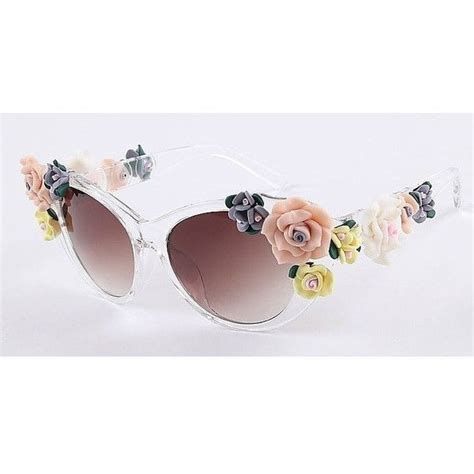 2016 Vintage Shades Women Designer Rose Flowers Sunglasses Meetyoursfashion Flower