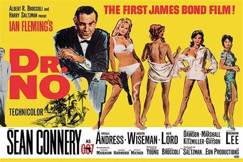 James Bond Dr No Poster Plakat Kaufen Bei Europosters