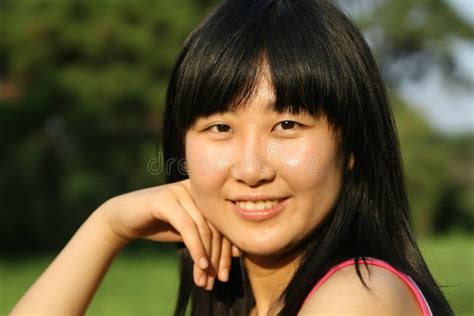Beautiful Chinese Woman Stock Photo Image Of Japan Black 6330014