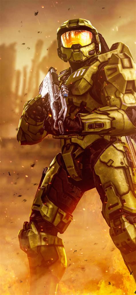 Master Chief 4k Wallpaper Doom Slayer Halo Spartan Doom Eternal 5k