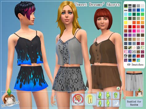 Maxis Match Cc For The Sims 4 Standardheld Sweet Dreams Clothing