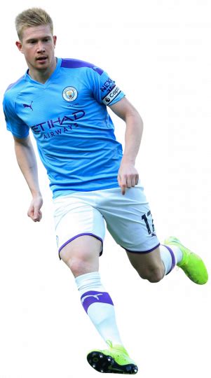 Which leagues and players are represented? Kevin De Bruyne football render - 59845 - FootyRenders