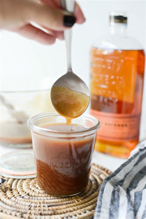 These salted whiskey caramels are the perfect mix of sweet and savory. The Best Bourbon Salted Caramel Sauce - Simply Scratch