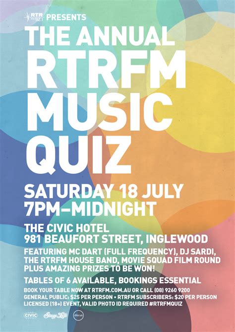 From various places across the web. RTRFM Music Quiz 2015 « RTRFM / The Sound Alternative