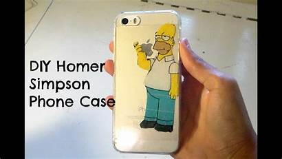 Iphone Eating Sticker Template Homer Apple Simpson
