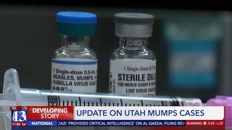 Utah Health Officials Urge Vaccination As 13 Cases Of Mumps Confirmed