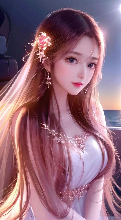 Anime Girl Pink, Manga Anime Girl, Anime Girls, Beautiful Angels