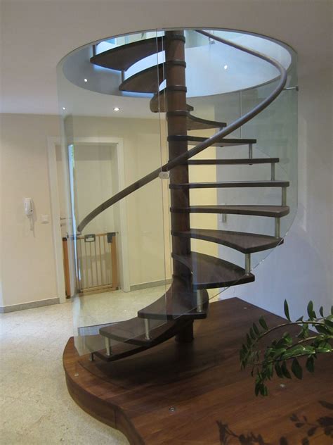 Spiral Staircase With Glass Railing Jacquelynellis