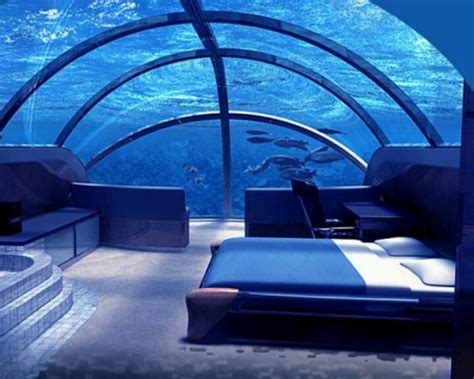 Moving Underwater Bedroom Underwater Room Underwater Hotel