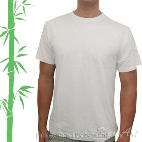 Bamboo Organic Cotton Men S Short Sleeve T Shirt Buy Bamboo T Shirt Blank Bamboo T Shirt White