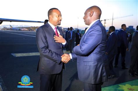 President Ruto Seen Off By Pm Abiy As He Concluded His Working Visit To