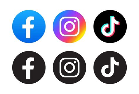 Facebook Instagram Tiktok Logo Png Full Hd Png Sexiz Pix