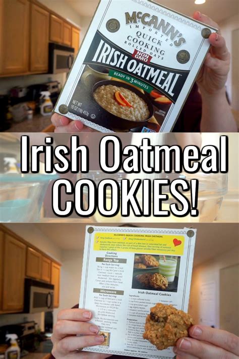 Transfer dough to waxed paper; Irish Oatmeal Cookies! « Recipes « Mama's Losin' It! (With ...