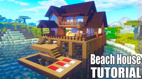Minecraft Create Mod Beach House Tutorial