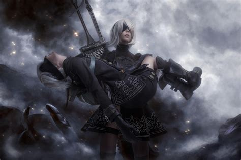 Nier Automata 4k Desktop Wallpapers Wallpaper Cave 745