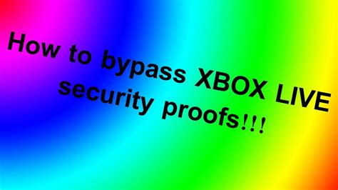 How To Bypass Xbox 360 Add Security 2016 Youtube