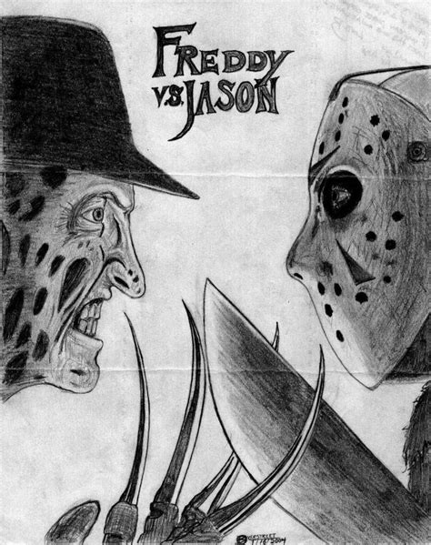 Freddy Vs Jason Concept Art