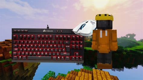 Minecraft Skywars Keyboard And Mouse Sounds Defrosted 16x Youtube