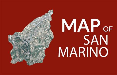 San Marino Map Gis Geography