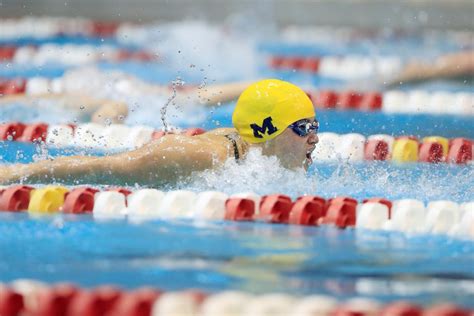 Michigan Sweeps Big Ten Swimming Diving Weekly Honors