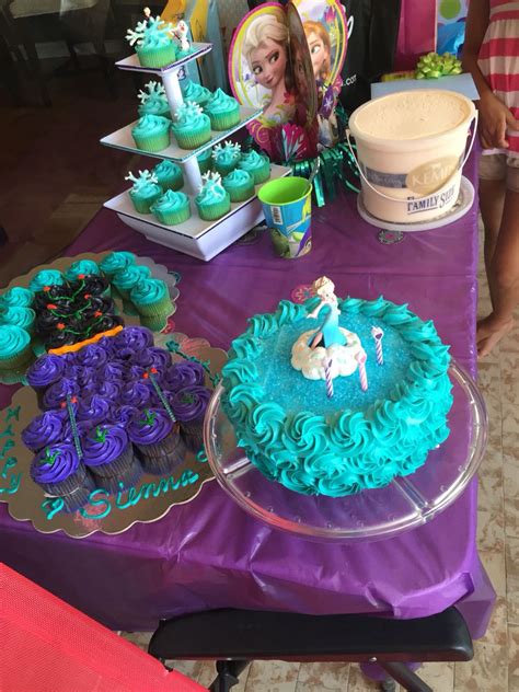 Anna Cupcake Dress Frozen Birthday Party Frozen Birthday Frozen