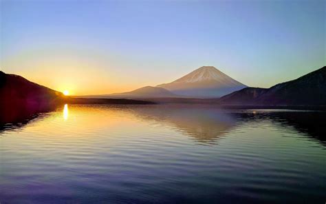 Mount Fuji Sunset Wallpapers Top Free Mount Fuji Sunset Backgrounds