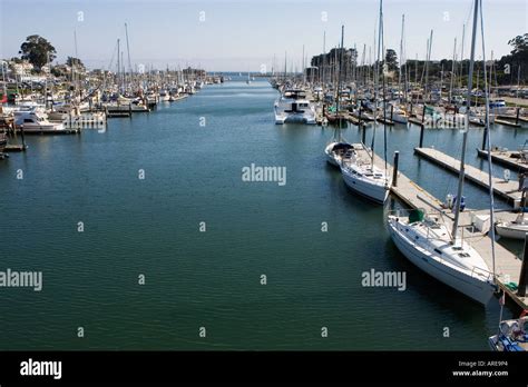 Santa Cruz Hafen Santa Cruz Kalifornien August 2006 Stockfotografie Alamy