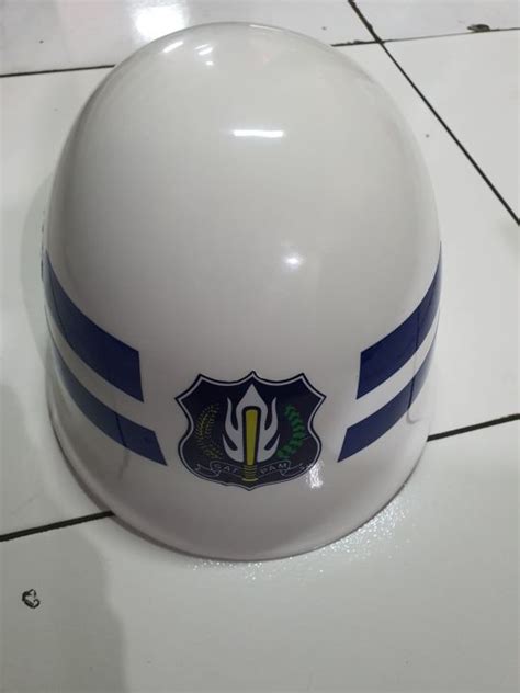 Helm Security Terbaru Putih L Helm Pkd Satpam L Helm Satpam Helm