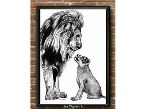 Cute animal set including lion, elephant, monkey, giraffe, zebra, hippo, turtle and crocodile. Father and Baby Lion Print,daddy and baby lion art,nursery ...