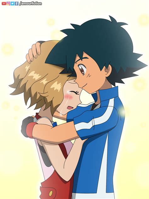 Amourshipping Hug 2 By Amarant1 On Deviantart