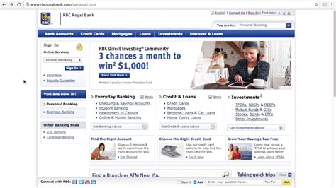 RBC Royal Bank Online Banking Login / Sign In - Man of Few Words - YouTube